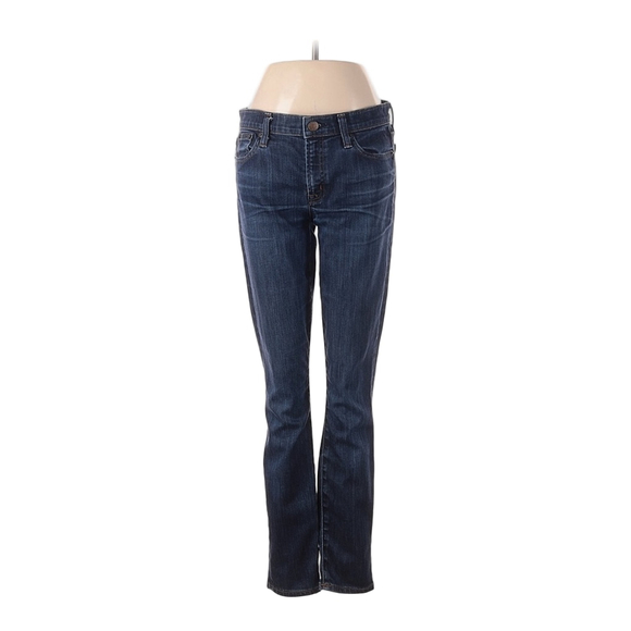 J. Crew Denim - J. Crew Dark Blue Straight-Leg Women's Jeans